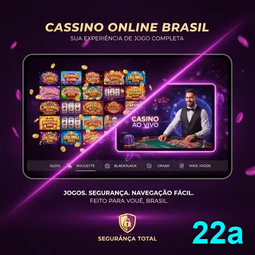 Ilustração de Explore o aplicativo cassino 22a para um jogo seguro e ágil