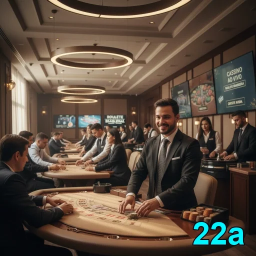 Ilustração de Explore os Slots e Jogos Ao Vivo na 22a com Segurança